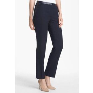 Tory Burch Christy Wool Lambskin Ankle Pants